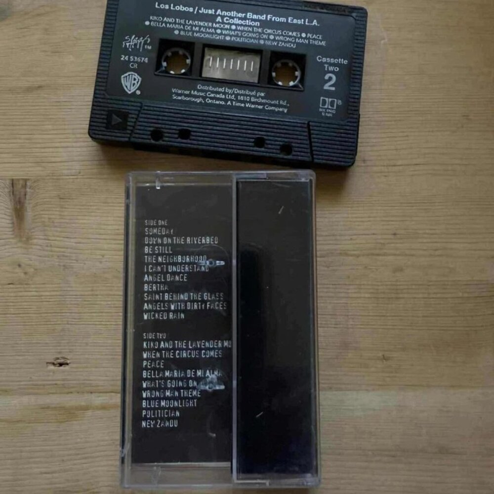 Los Lobos – Just Another Band From East Vintage Cassette Tape VG+ C31 - Picture 2 of 2
